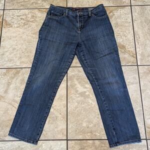 Gloria Vanderbilt Womens 8 Short Jeans Amanda Blue Denim Petite "Missy" Curvy